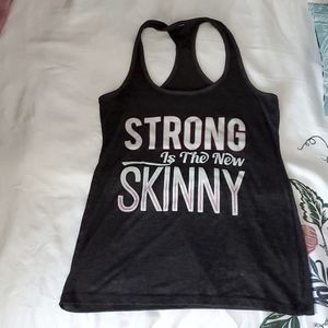 Raceback tank dark gray